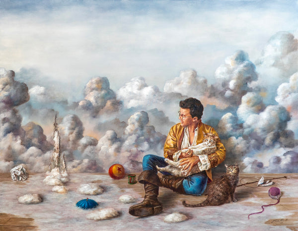 José Parra – Cuarto de juegos / Óleo sobre tela – 90 x 70 cm – 1/1