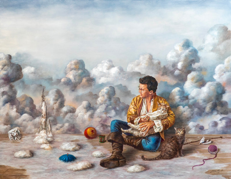 José Parra – Cuarto de juegos / Óleo sobre tela – 90 x 70 cm – 1/1