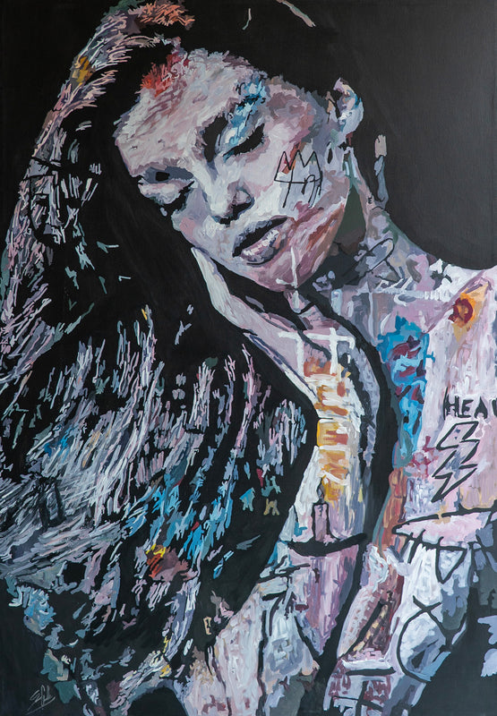Susana Casiilas - Fosforo / Acrílico sobre tela - 90 x 135 cm