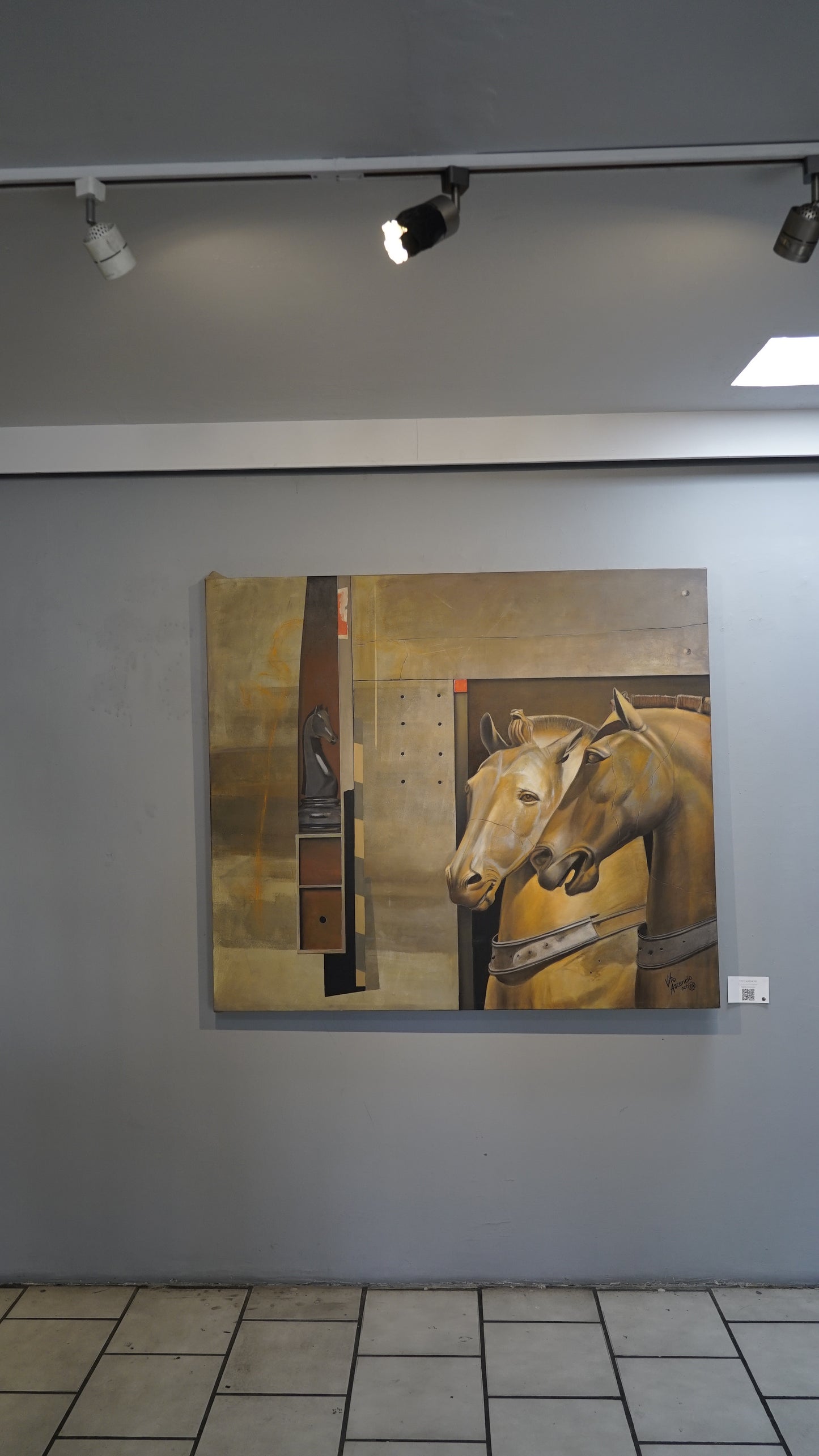 Vito Asencio - Equina evocacion / Acrílico sobre tela - 140 x 120 cm