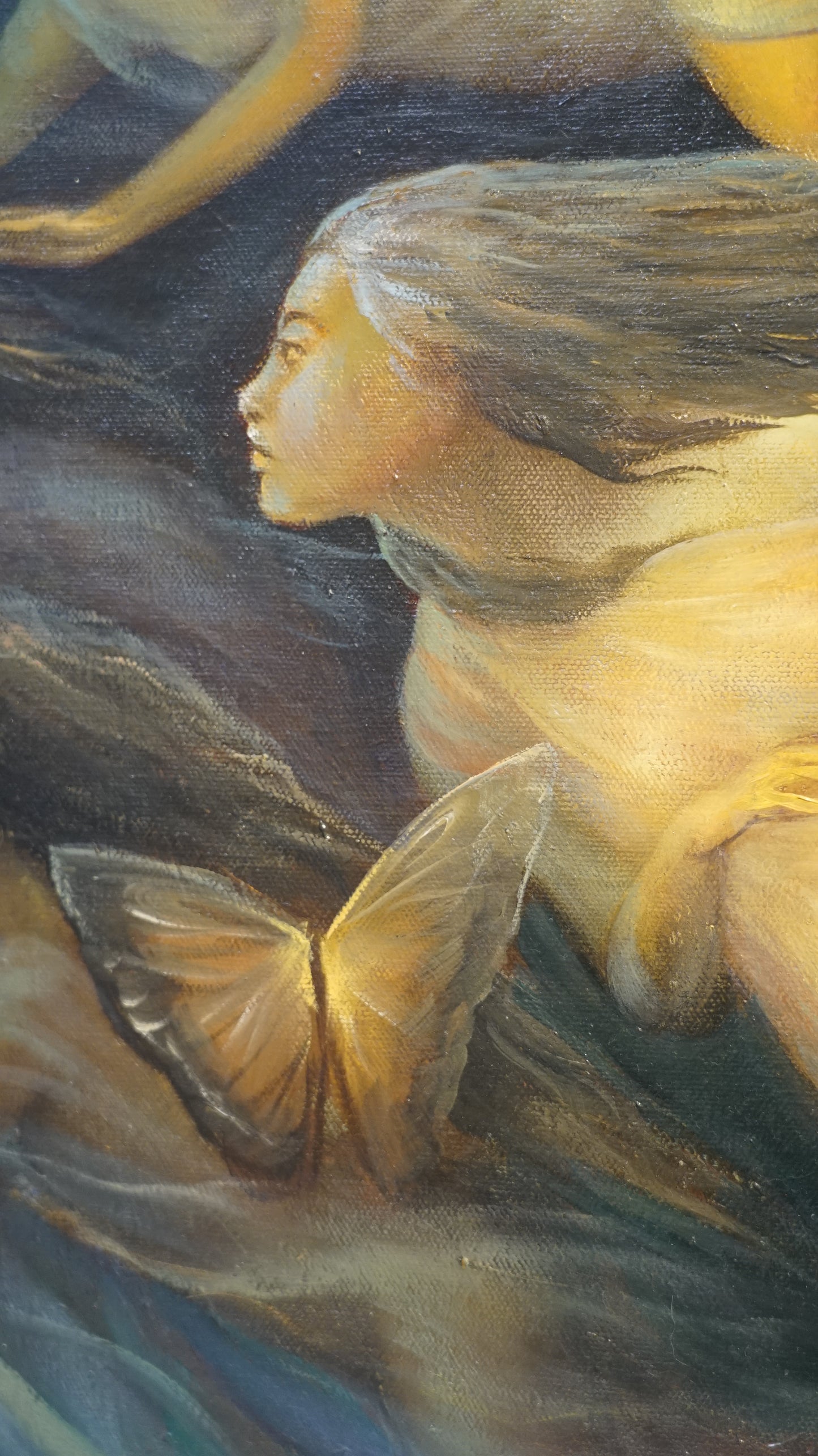 Armando Martinez – La sabiduría / Óleo sobre tela – 70 x 70 cm – 1/1