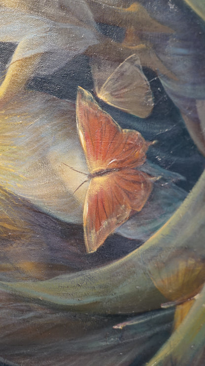 Armando Martinez – La sabiduría / Óleo sobre tela – 70 x 70 cm – 1/1