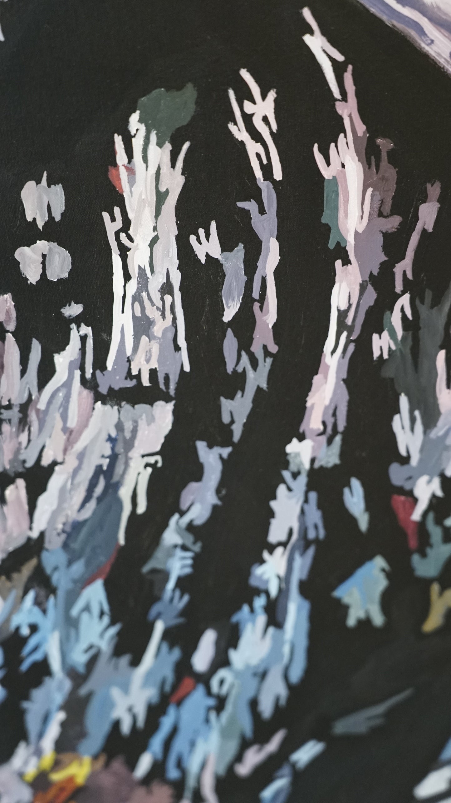 Susana Casiilas - Fosforo / Acrílico sobre tela - 90 x 135 cm