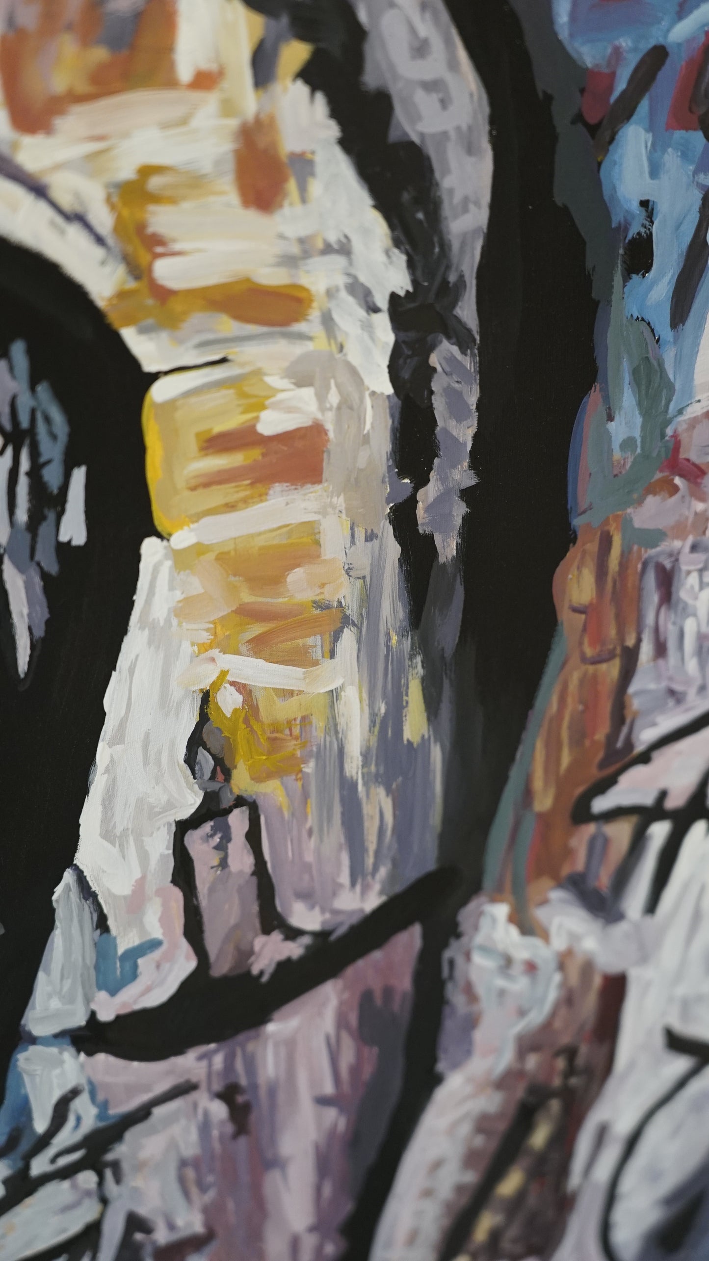Susana Casiilas - Fosforo / Acrílico sobre tela - 90 x 135 cm