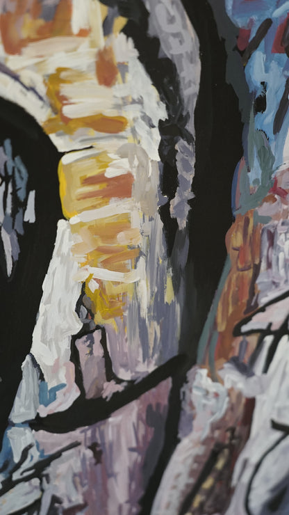 Susana Casiilas - Fosforo / Acrílico sobre tela - 90 x 135 cm