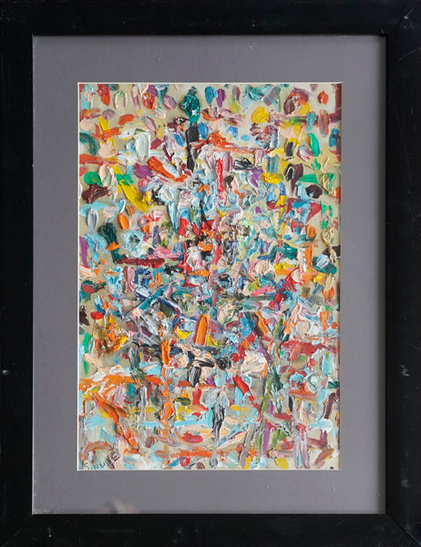 Sinuhe Villegas – ST. Abstracto / Oleo  sobre - – 33 x 48 cm – 1/7