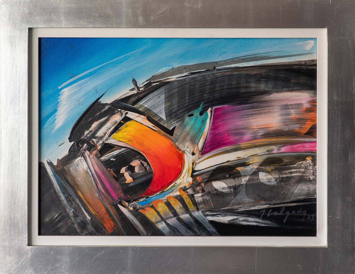 Rafael Calzada – Evento Vespertino / Acrílico sobre tela – 70 x 50 cm – 1/1
