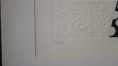 Laura Castellanos – Serenidad / Grabado sobre papel – 39 x 29 cm – 14/30