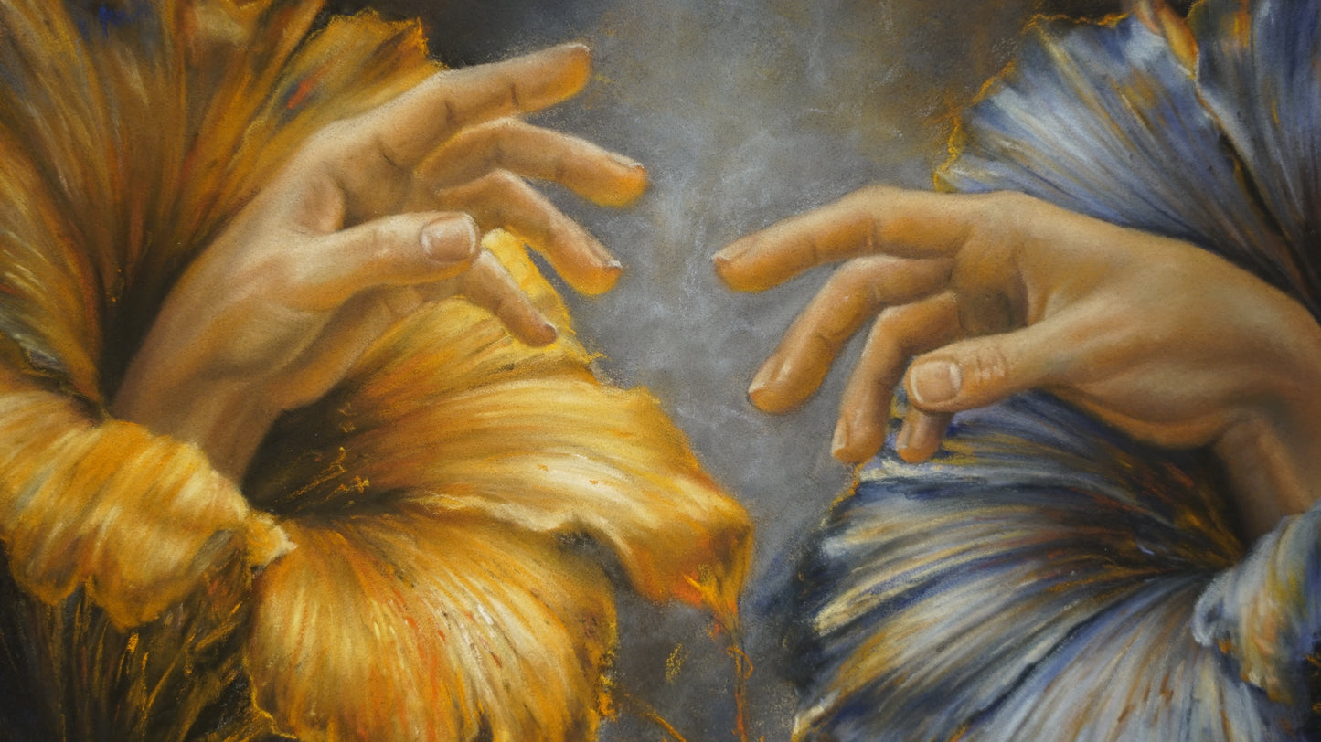 Maite Rojas - De la serie "A ciegas" / Pastel sobre Pastel - 30 x 30 cm - 1/1