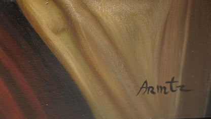 Armando Martinez – Un nuevo amanecer espiritual / Óleo  sobre tela – 65 x 75 cm – 1/1