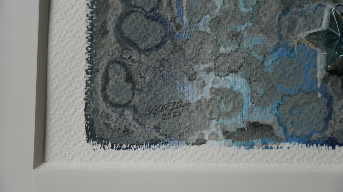 Blanca Garza - Luminoso / Mixta sobre papel - 25 x 34 cm