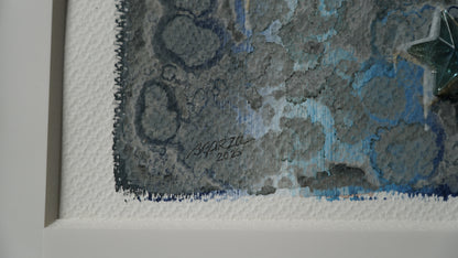 Blanca Garza - Luminoso / Mixta sobre papel - 25 x 34 cm