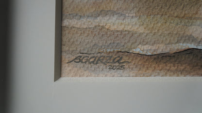 Blanca Garza - Lugar Mágico / Mixta sobre papel - 25 x 34 cm