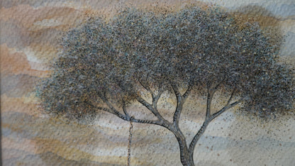 Blanca Garza - Lugar Mágico / Mixta sobre papel - 25 x 34 cm