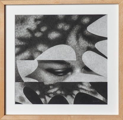 Paulina Goca - UNKNOWN + SOMBRA / Carboncillo sobre papel  - 32 x 32 cm