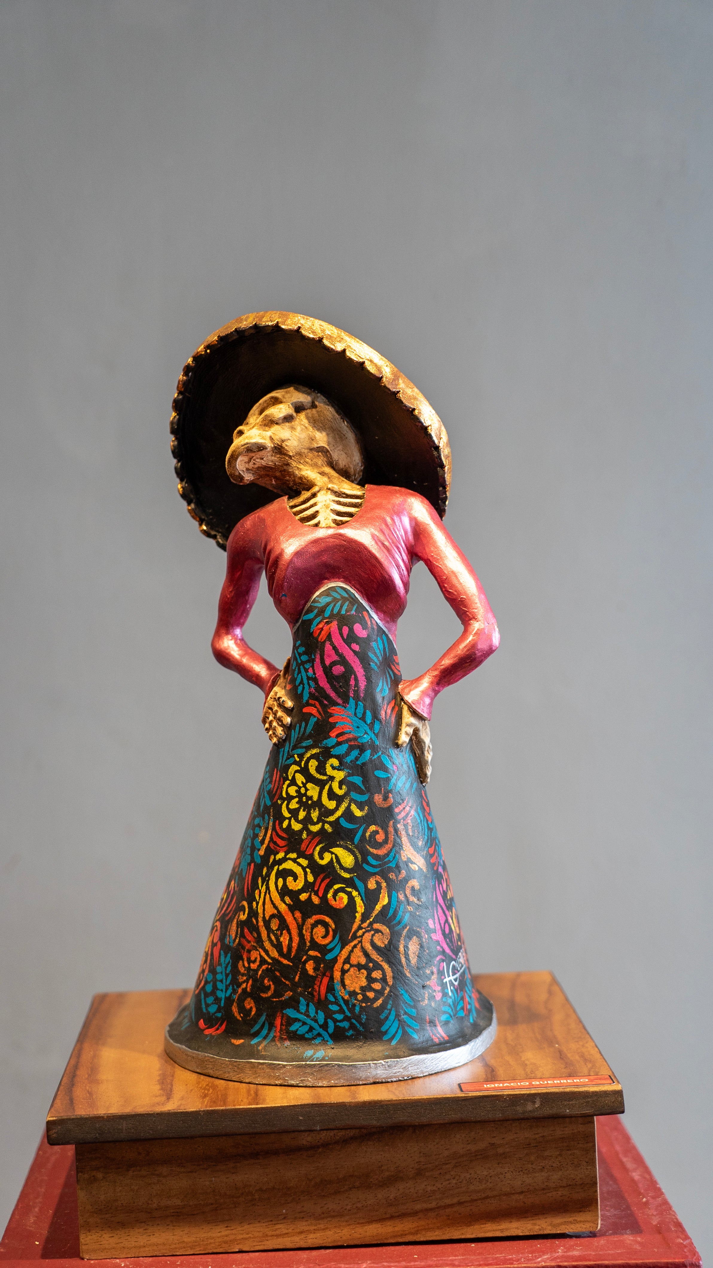 Ignacio Guerrero – ST Catrina Torso Rosa / Mixta sobre madera – 29 x 50 cm – 46023