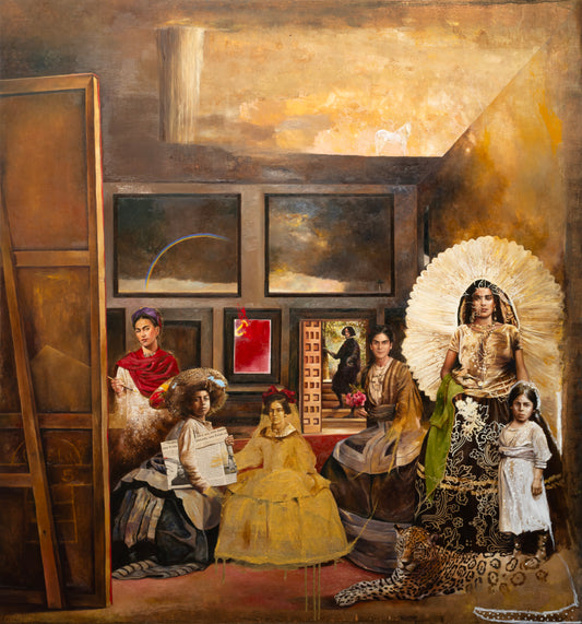 Lote 22 - Waldo Saavedra - "El cielo es algo que no está encima de la tierra, sino en la superficie de esta” / Giclee sobre papel de algodón texturizado de 310 gr., HAHNEMUHLE. - 100 x 91 cm