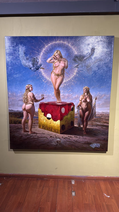 Diego Ayala – Terreno azaroso / Óleo sobre tela – 120 x 150 cm – 1/1