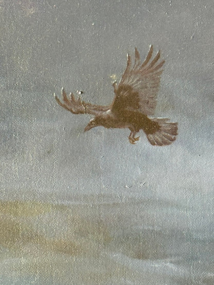 Diego Ayala – Naufragio / Óleo sobre tela – 140 x 120 cm – 1/1