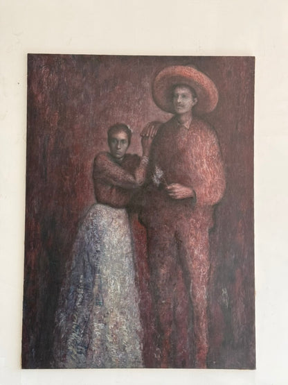 Pablo Rulfo – En la tierra / Mixta sobre tela – 140 x 190 cm – 1/1