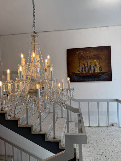 Juan Pedro Ponce – Viaje en Abra / Óleo  sobre lino – 150 x 120 cm – 1/1