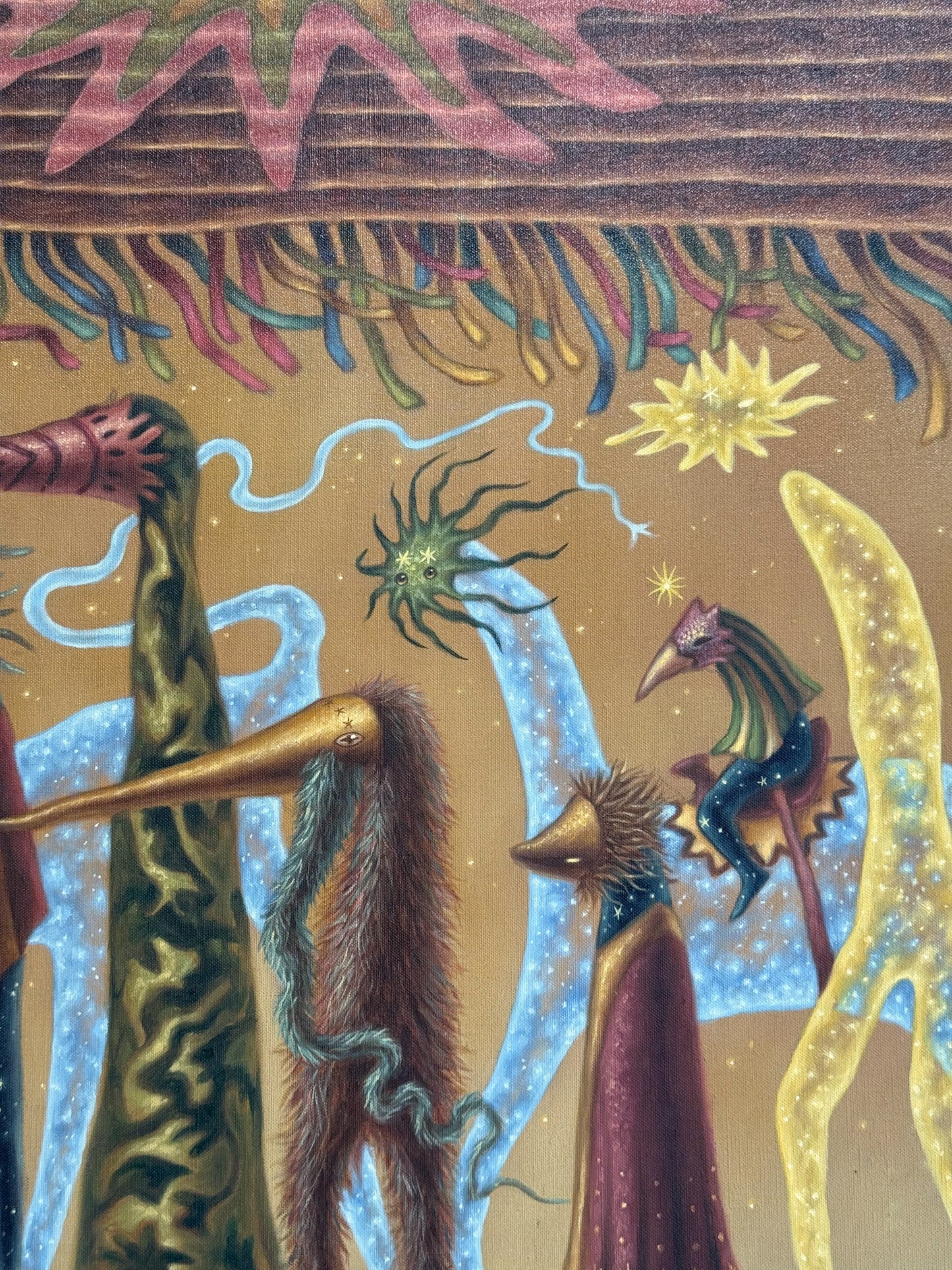 Juan Pedro Ponce – Viaje en Abra / Óleo  sobre lino – 150 x 120 cm – 1/1