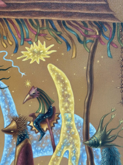 Juan Pedro Ponce – Viaje en Abra / Óleo  sobre lino – 150 x 120 cm – 1/1