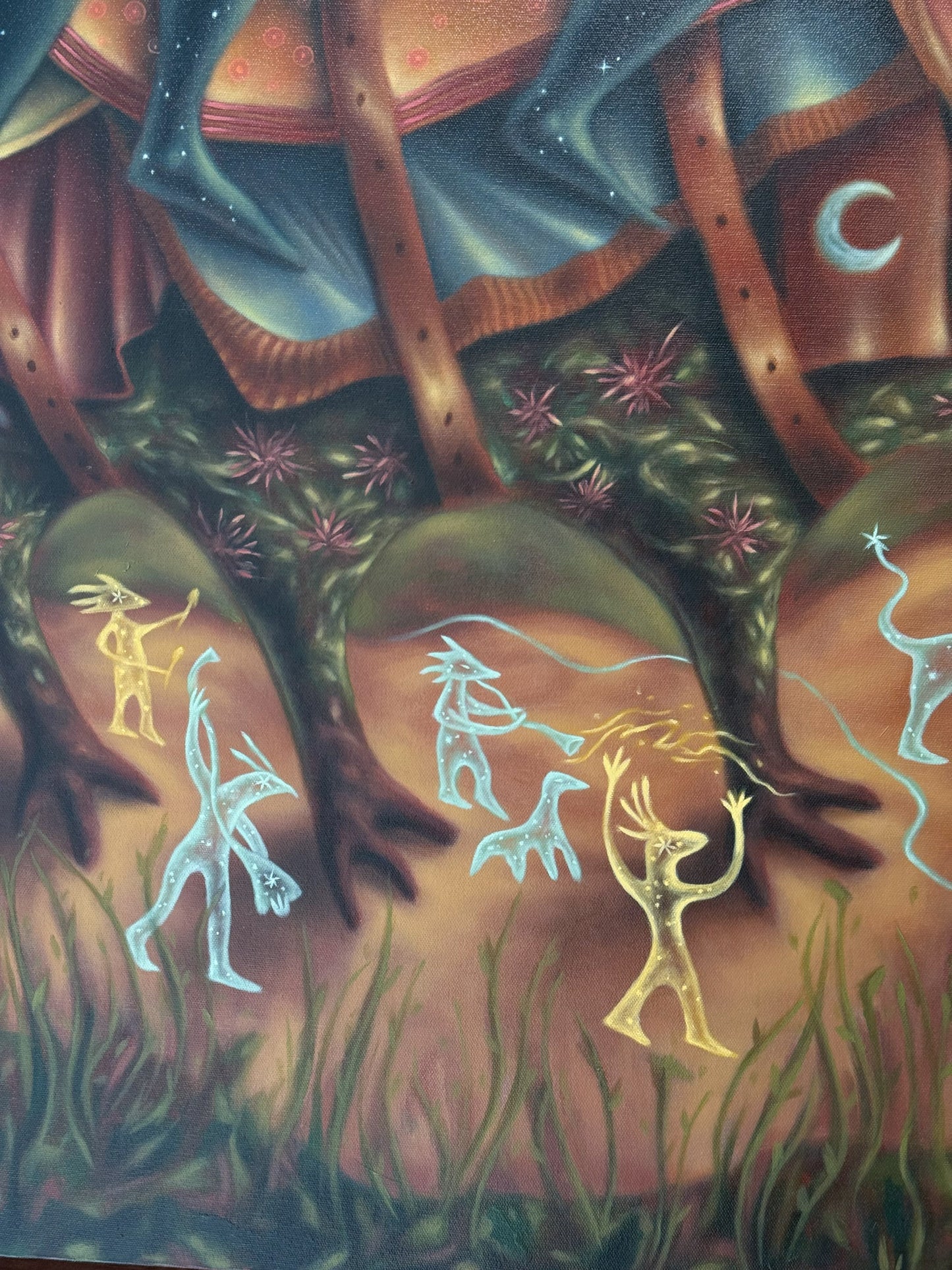 Juan Pedro Ponce – Unidad Sincretista / Óleo  sobre tela – 180 x 150 cm – 1/1