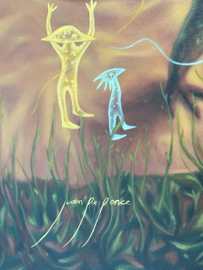 Juan Pedro Ponce – Unidad Sincretista / Óleo  sobre tela – 180 x 150 cm – 1/1