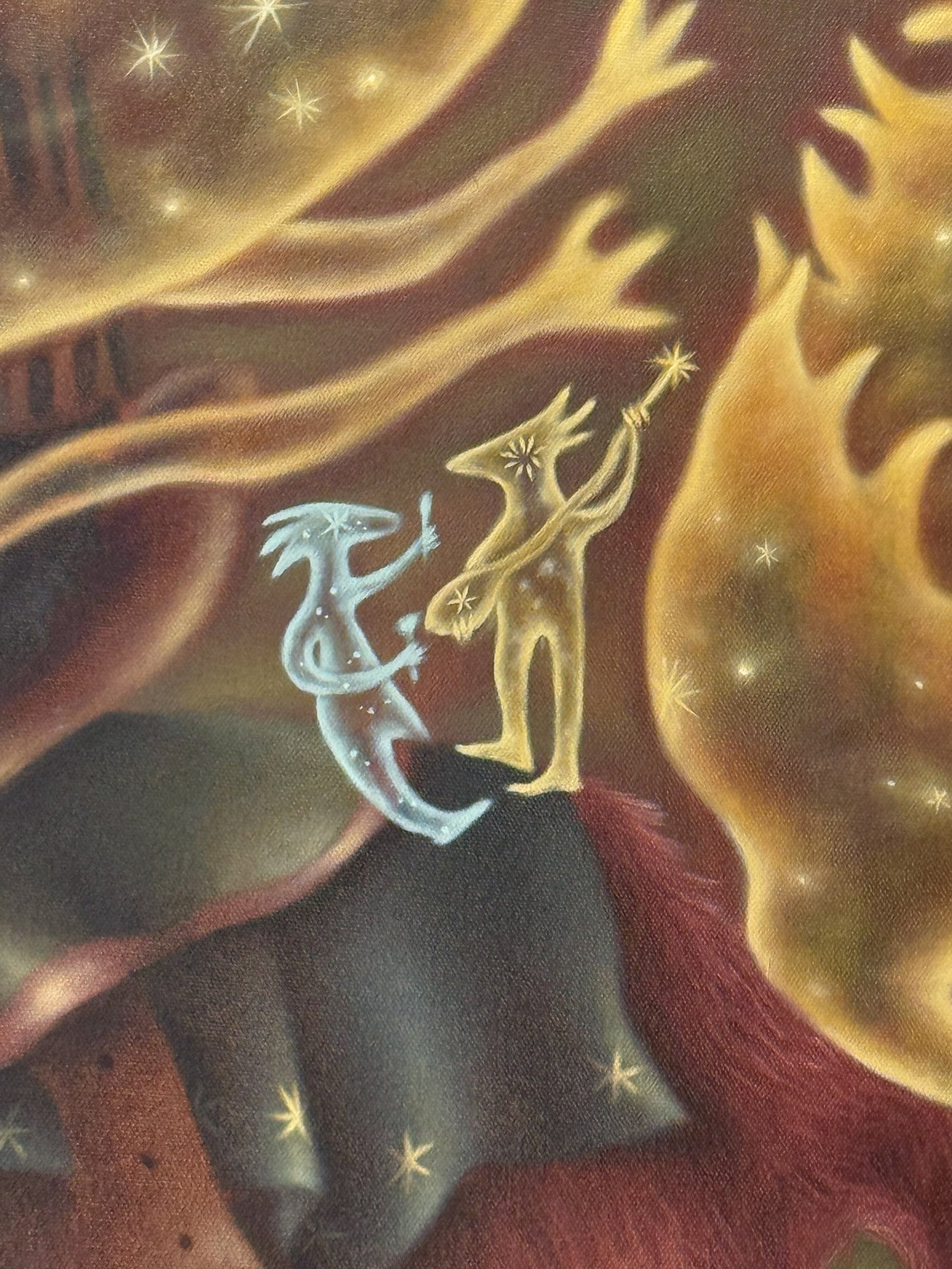 Juan Pedro Ponce – Unidad de Consciencia / Óleo  sobre tela – 180 x 150 cm – 1/1