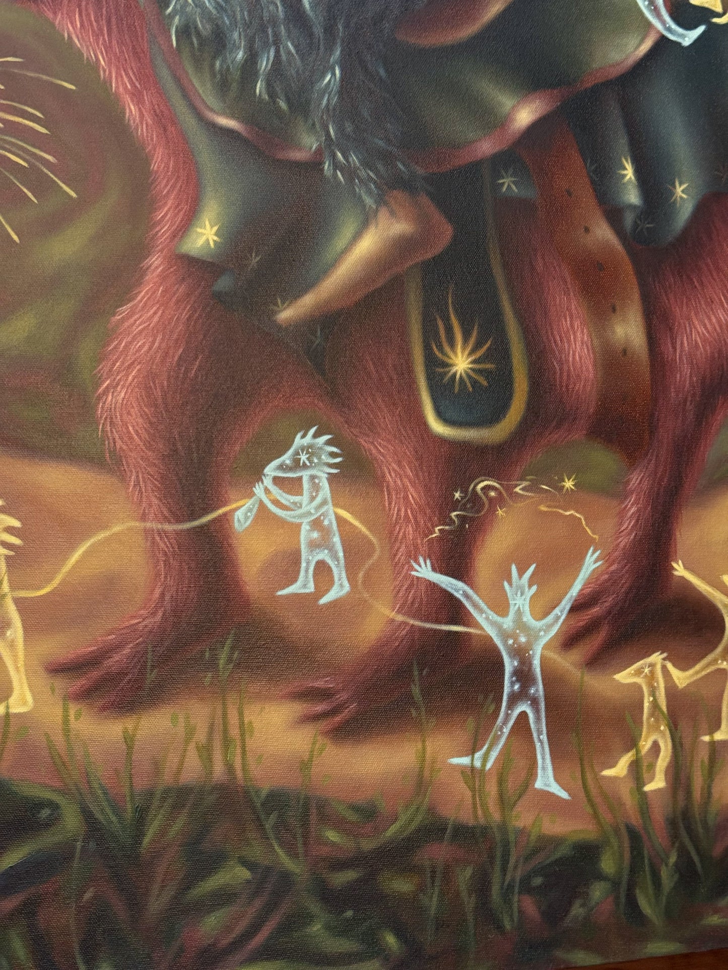 Juan Pedro Ponce – Unidad de Consciencia / Óleo  sobre tela – 180 x 150 cm – 1/1