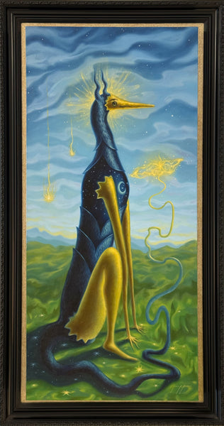 Juan Pedro Ponce – Perrito Guardian / Óleo  sobre tela – 50 x 110 cm – 1/1