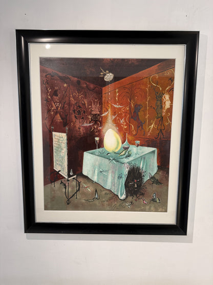 Leonora Carrington – AB EQ Quon / Litografía sobre papel – 85 x 100 cm – PT / 1