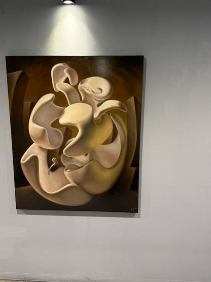 José Luis López Galván – El cisne de jacobsen / Óleo sobre tela – 100 x 120 cm – 1/1
