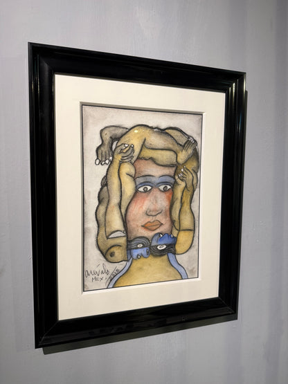 Javier Arévalo – Antes de negar con la cabeza, asegurate de que la tienes / Acuarela sobre papel – 23 x 33 cm – 45658