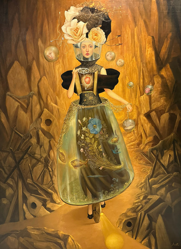 Armando Martinez – Intuición / Óleo sobre tela – 110 x 150 cm – 1/1