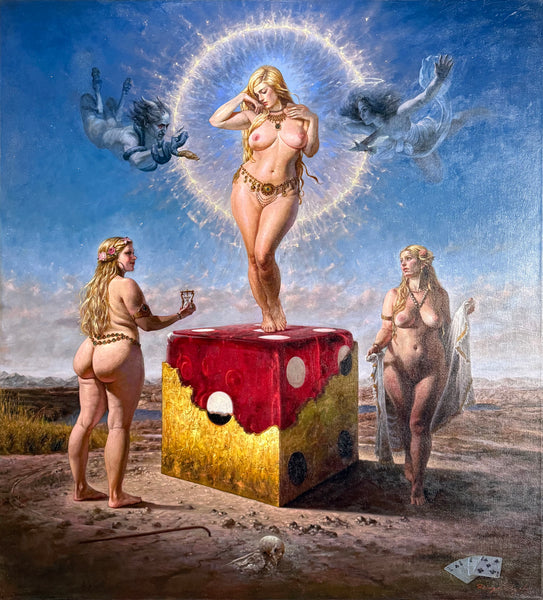 Diego Ayala – Terreno azaroso / Óleo sobre tela – 120 x 150 cm – 1/1