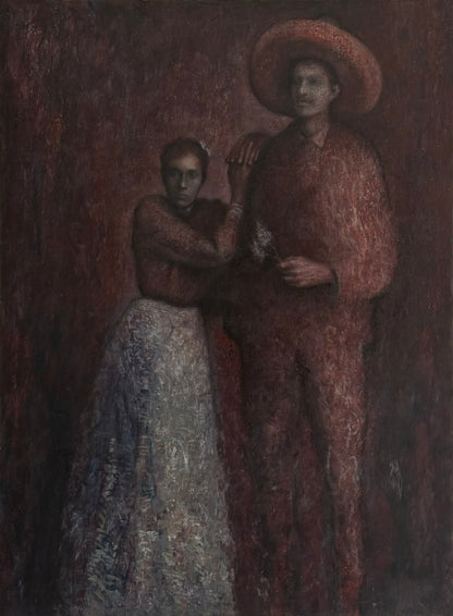 Pablo Rulfo – En la tierra / Mixta sobre tela – 140 x 190 cm – 1/1