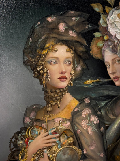 Armando Martinez – La elección / Óleo sobre tela – 60 x 85 cm – 1/1