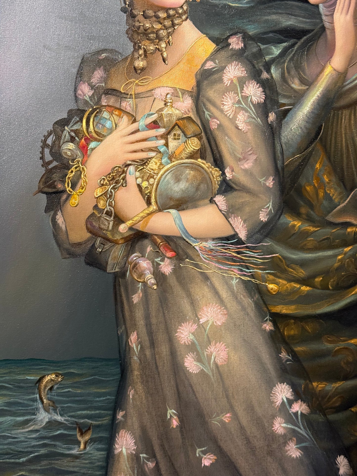 Armando Martinez – La elección / Óleo sobre tela – 60 x 85 cm – 1/1