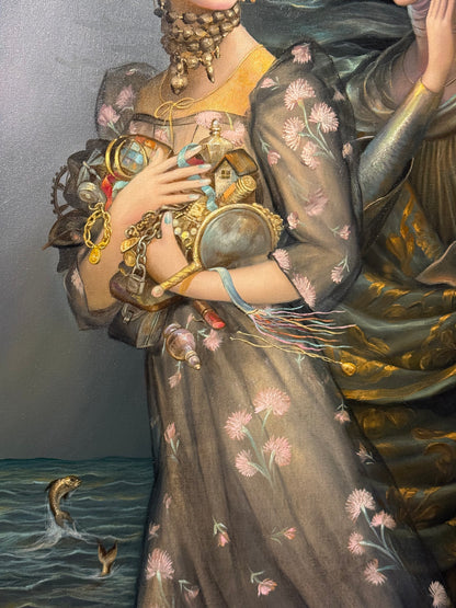 Armando Martinez – La elección / Óleo sobre tela – 60 x 85 cm – 1/1