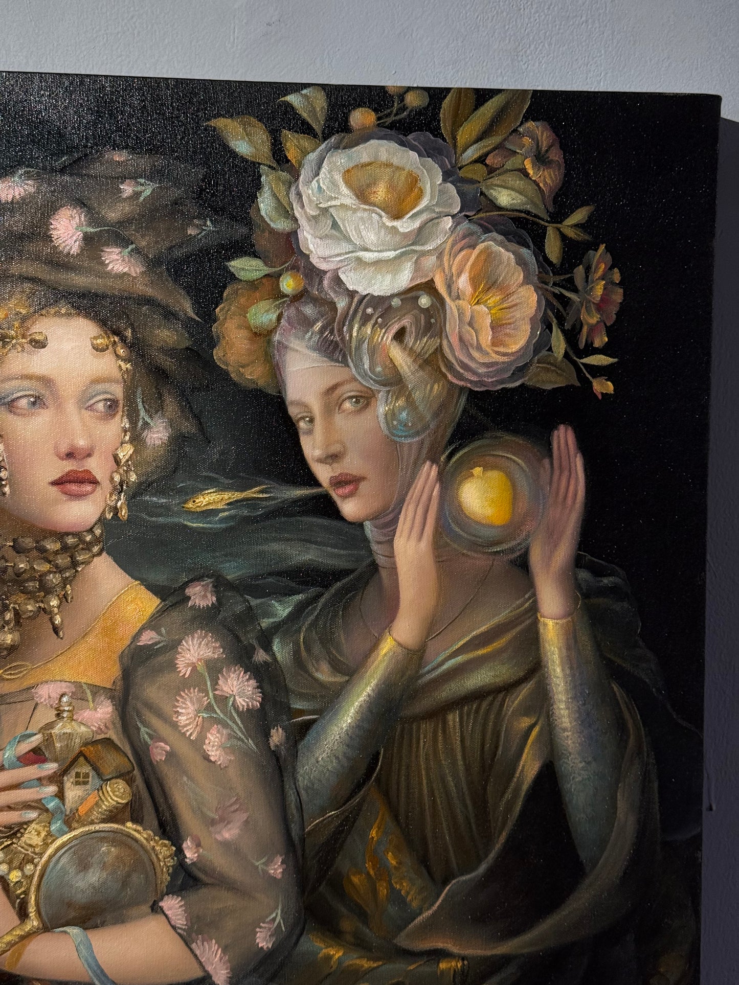 Armando Martinez – La elección / Óleo sobre tela – 60 x 85 cm – 1/1