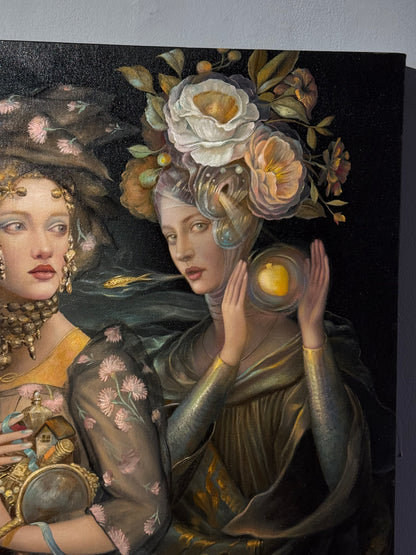 Armando Martinez – La elección / Óleo sobre tela – 60 x 85 cm – 1/1