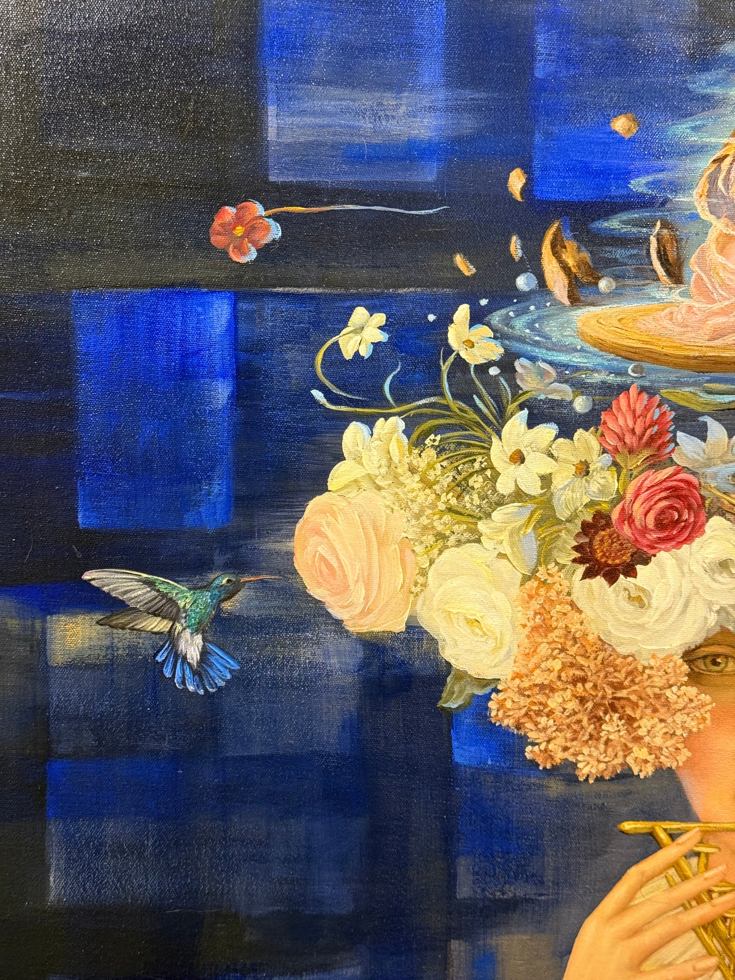 Armando Martinez – El alfarero / Óleo  sobre tela – 75 x 65 cm – 1/1