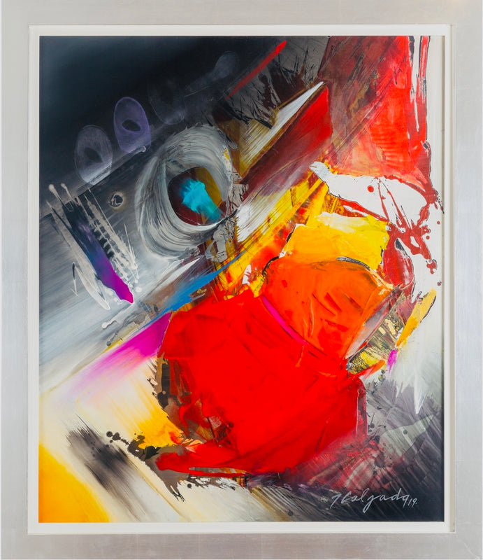 Rafael Calzada – Festividad Nocturna / Acrílico sobre tela – 100 x 120 cm – 1/1