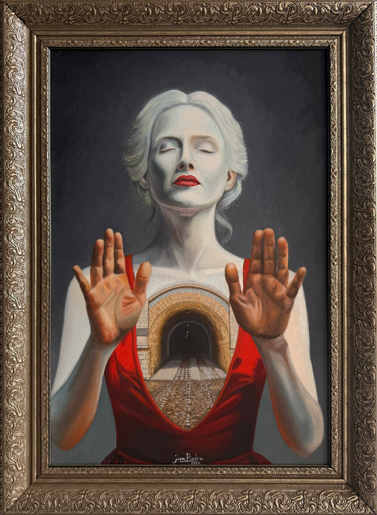 Lote 06 - Juan Piedra - Pasaje de la memoria / Óleo sobre Tela - 60 x 40 cm