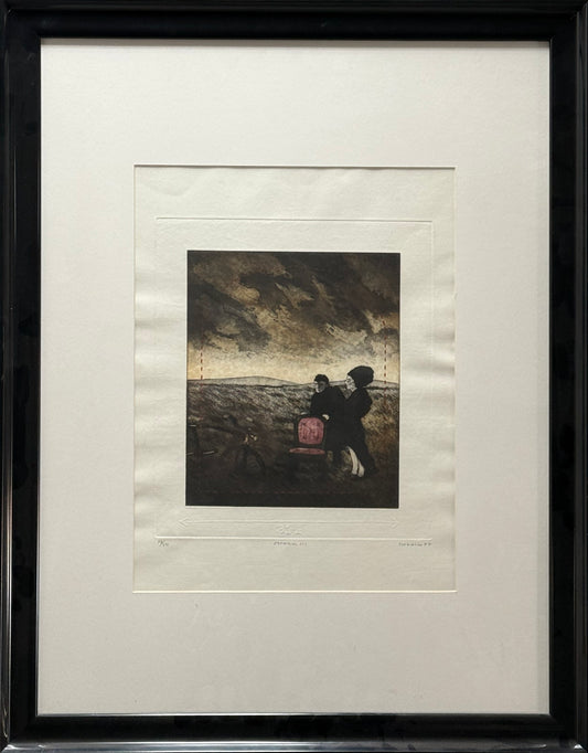 LOTE 053 / Javier Campos Cabello - Escena 3 / Grabado - 20 x 26 cm