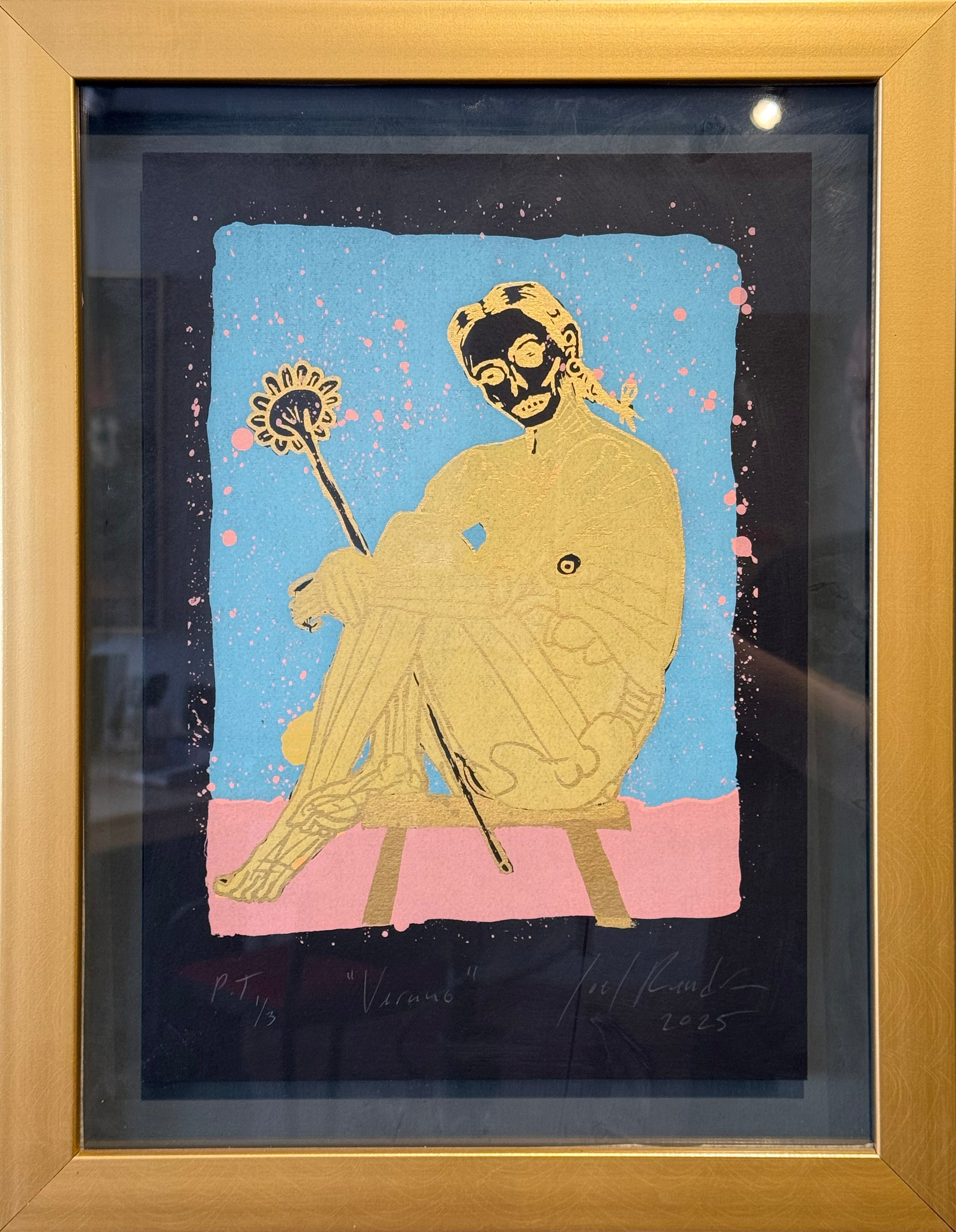 Joel Rendon - Verano / Serigrafía sobre papel - 25 x 40 cm
