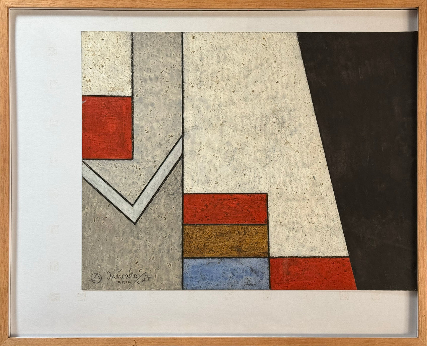 Javier Arévalo - Donde hay amor, no hay temor / Acuarela sobre papel - 50 x 65 cm