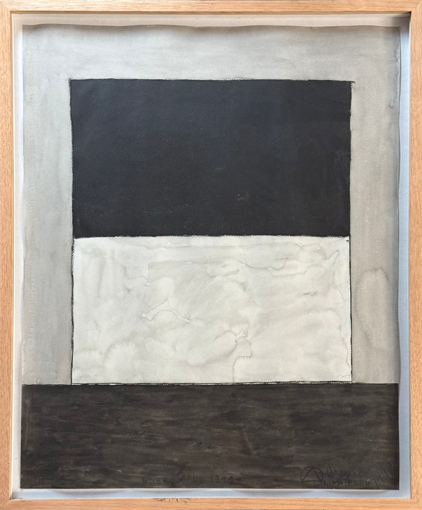 Javier Arévalo - Anochecer / Acuarela sobre papel - 65 x 50 cm